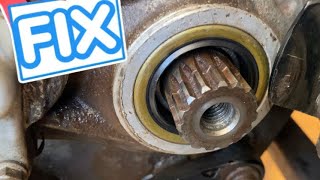 How To: Countershaft Seal Replacement. Step By Step KTM EXC