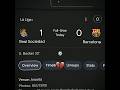 Barcelona vs real sociedad😂💔#football #edit #fyp #viralvideo #trending #shorts