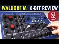 Waldorf M Review // Reincarnating 8-bit, lo-fi aliasing wavetables // vs Iridium // Full tutorial