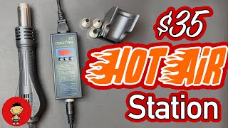 Testing the Cheapest SMD Hot Air Rework Station on Amazon