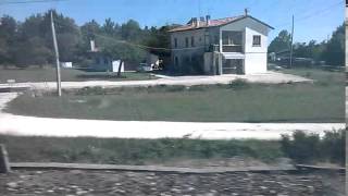 Viaggio in treno da Latisana - Lignano - Bibione a San Giorgio di Nogaro