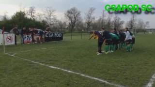 2017.04.30. Csapod SC-Kópháza SE 2-1 Tartalék:1-0