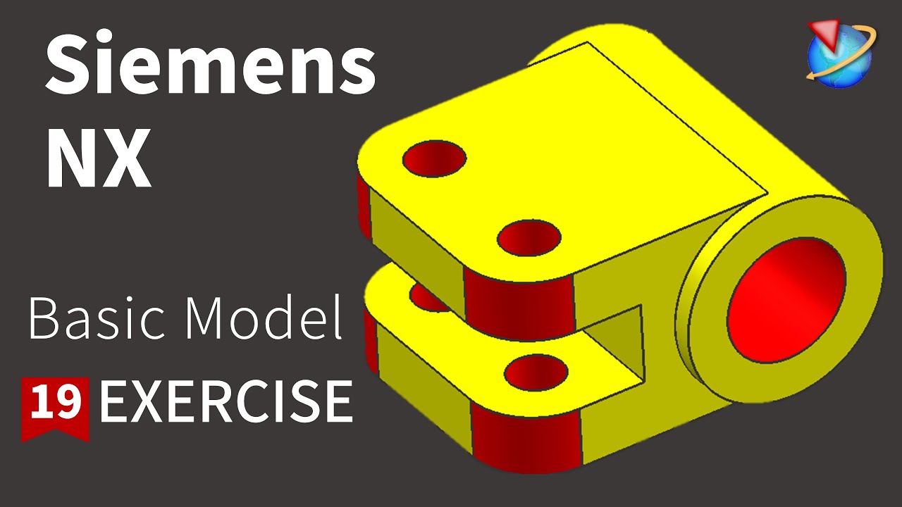 Siemens Nx Tutorial For Beginners Basic Model Exercise 19 Youtube