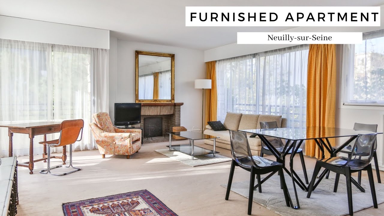 Paris Apartment Rental Tour Two Bedrooms With Balcony Neuilly Sur