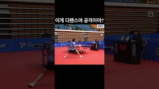 이걸 누가 받을 수 있을까요? #shorts #탁구 #tabletennis