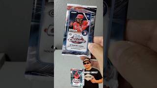 Topps Chrome Baseball Pack Opening