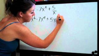 Basic Derivatives Example 4 (KristaKingMath)