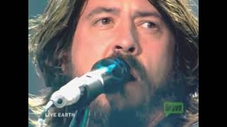 Foo Fighters "Best Of You" (Live Earth concert 7/7/07)