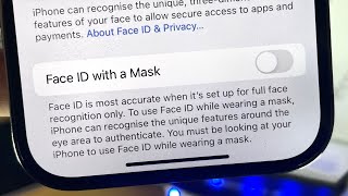 How To Setup Face ID with Mask on iPhone 14 Pro