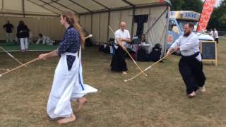 Naginata Demonstration William Adams 2016