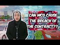 (LLB 20103) LAW OF CONTRACT II- WHETHER MCO CAN CAUSE THE BREACH OF CONTRACT