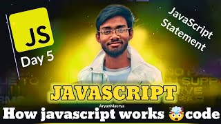 How Javascript Code Run's | JavaScript Statement