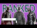 Ranking all 16 Live-Action Batman Suits