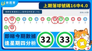 24/128期六合彩｜逢星期四大數據分析：最旺32號 ｜#六合彩 #樂透寶