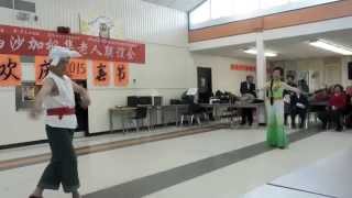 枫华老人联谊会2015年春节联欢会 双人舞：走西口