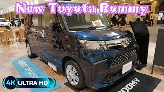 2024 TOYOTA ROOMY G-T Blue - 新型トヨタ ルーミー カスタムG-T インテリア2024年モデル - New Toyota Roomy 2024