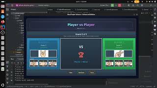 Rock Paper Scissors Game Using Java GUI Swing