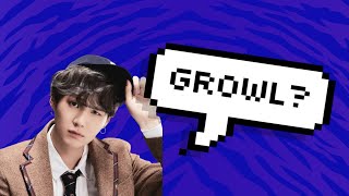 BTS Yoongi - Growling?