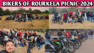 WINTER RIDE PICNIC 2024 // JALDA (KANSAR) // OD BARLA BHAI //BIKERS OF ROURKELA🫂🥰