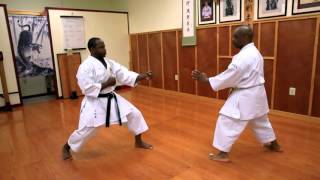 Traditional Karate- Okinawa Goju ryu Karate do, -Yakusoku Kumite- Herbert and Dante Allen