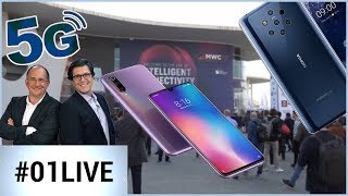 01LIVE HEBDO #216 : que faut-il retenir du MWC 2019 ?