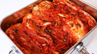 Let’s make traditional Korean kimchi! #shorts