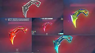 VCT Karambit in game showcase | Valorant Champions 2025 Karambit