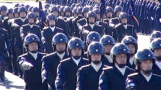 平成29年 埼玉県警察年頭視閲式 分列行進 - 2017.1.12