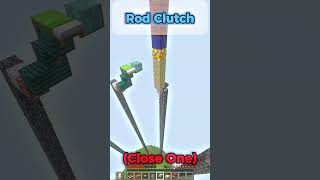 Rod Clutch #shorts #minecraft #pvp