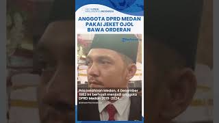 Geger Pria Berjaket Ojol Naik Pesawat untuk Antar Orderan Makanan, Ternyata Anggota DPRD Medan