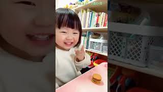 粘土で遊ぶ2歳児🍔🍰