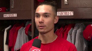 Stuart Fairchild starting to see the ball better, 'getting to midseason form' for Cincinnati Reds