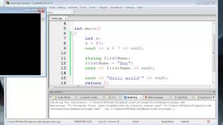 string variables and concatenation