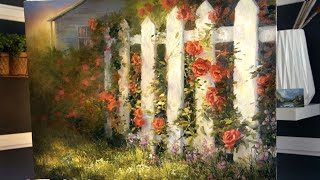 Roses at Sunset - Painting Inspiration | Paint with Kevin ®