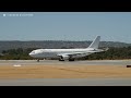 maleth aero aelf flightservice 9h lfs departing rw03 at perth airport on march 24 2022.