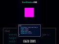 css box-shadow #webdevelopment #html #css #htmlcss #tutorials #webdesign
