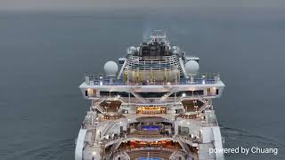 PRINCESS CRUISES 鑽石公主號 DIAMOND PRINCESS 基隆港 KEELUNG PORT TAIWAN l 4K l 小莊