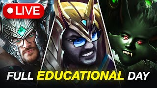 EDUCATIONAL WARWICK/NASUS/TRYNDAMERE GAMES TODAY - Strreaming Live on youtube day 2!