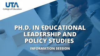 Ph.D. in Educational Leadership and Policy Studies