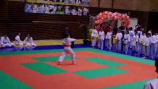 TIGER CLUB KARATE ARAD  BOHOTICI ROBERTA     CAMPIONA KUMITE CUPA BANZAI 2010.MOV