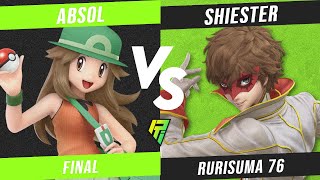 るりスマ#76 Final あぶそる(ポケモントレーナー) vs シエスタ(ジョーカー、クラウド) #スマブラSP #るりスマ