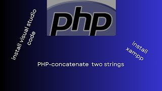 PHP|Concatenate two strings