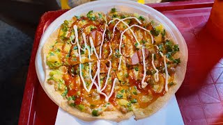 Eating Vietnamese Grilled Rice Paper Pizza \u0026 Grilled Sausage at Ho Thi Ky! 🇻🇳 w/@DanVsWorld