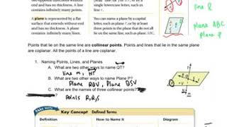 1-2 Points, Lines,Planes Notes