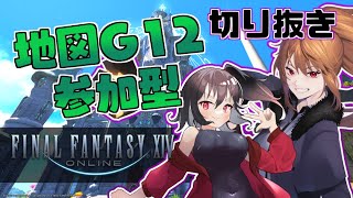 【 FF14 / 地図G12 / 切り抜き 】魔紋に嫌われてるのか好かれてるのか【リトリッパー/Vtuber】