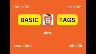 HTML Tutorial for Beginners 02 : Basic HTML tags