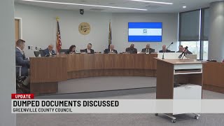 Greenville Co. Council discusses documents left behind County Square