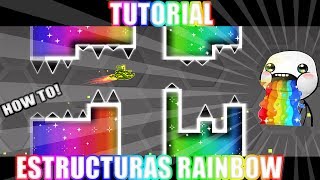 [TUTORIAL] COMO HACER ESTRUCTURAS RAINBOW EN GEOMETRY DASH 2.1 |KevincoxxGD