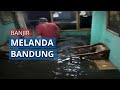 Sungai Citepus Meluap, Tiga RW di Kelurahan Cibadak, Kota Bandung Terendam Banjir