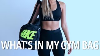WHAT'S IN MY GYM BAG | Gloria Sky